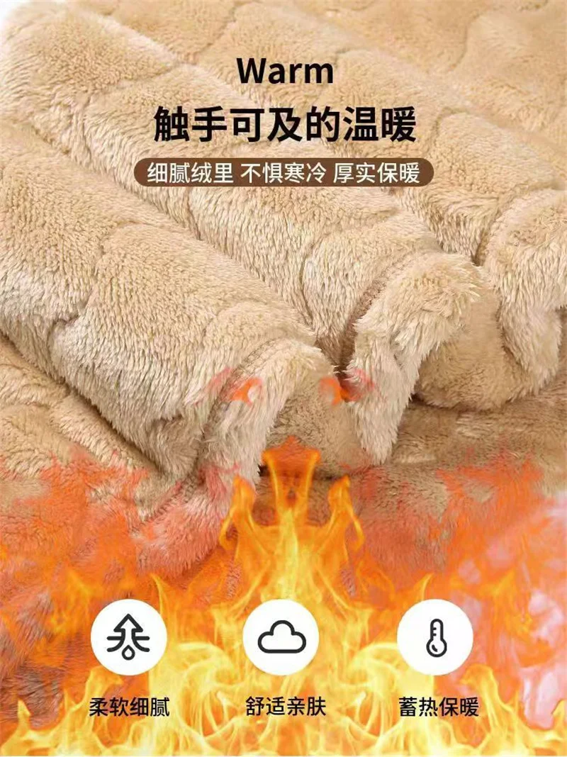 Extra Large 8XL Women Trousers Elastic High Waist Mothers Pants Autumn Female Casual Long Straight Pants Winter Warm Cotton Pant