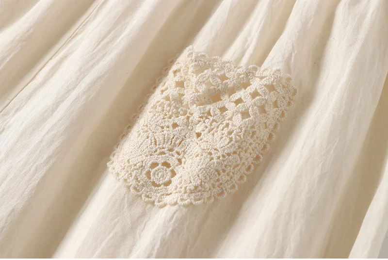 Spring Summer Fashion Home Wear Pants Women's Korean Style Elastic Waist Lace Embroidery Sweet Fresh Ankle Length Trouser Female