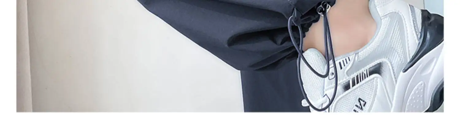 2026 Summer Women Ice Silk Quick Dry Sports Pants Cool Feeling Loose Slim Draped Straight Leg Casual Cargo Wide Leg Trousers