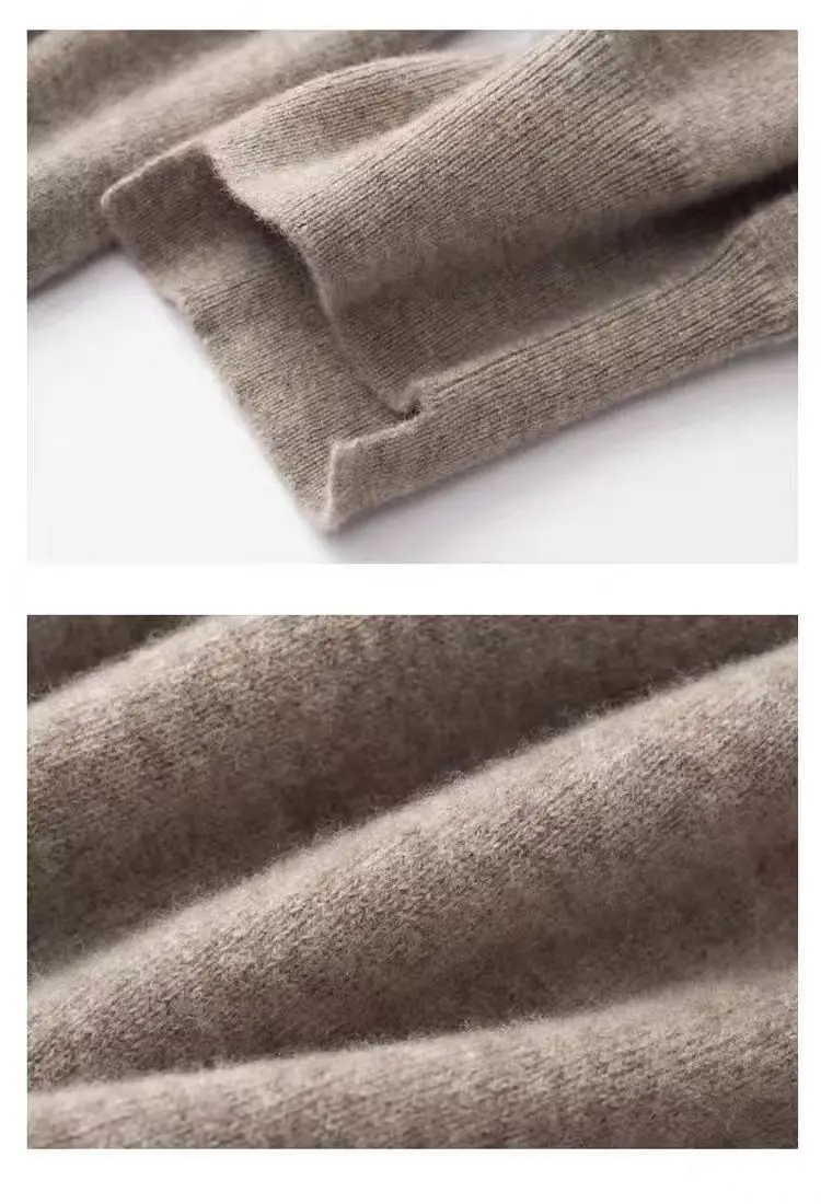 Women's New Pure Cashmere Harem Pants High-Waisted Knitting Wear Loose Casual Fashionable Autumn Winter Joker
