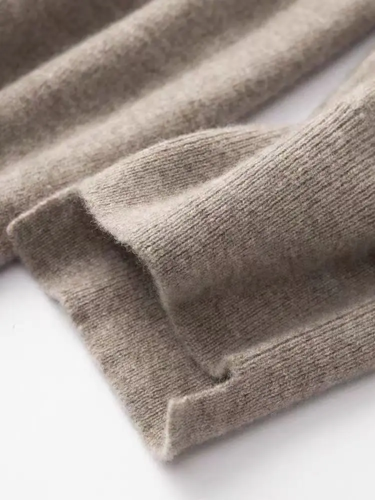 Women's New Pure Cashmere Harem Pants High-Waisted Knitting Wear Loose Casual Fashionable Autumn Winter Joker