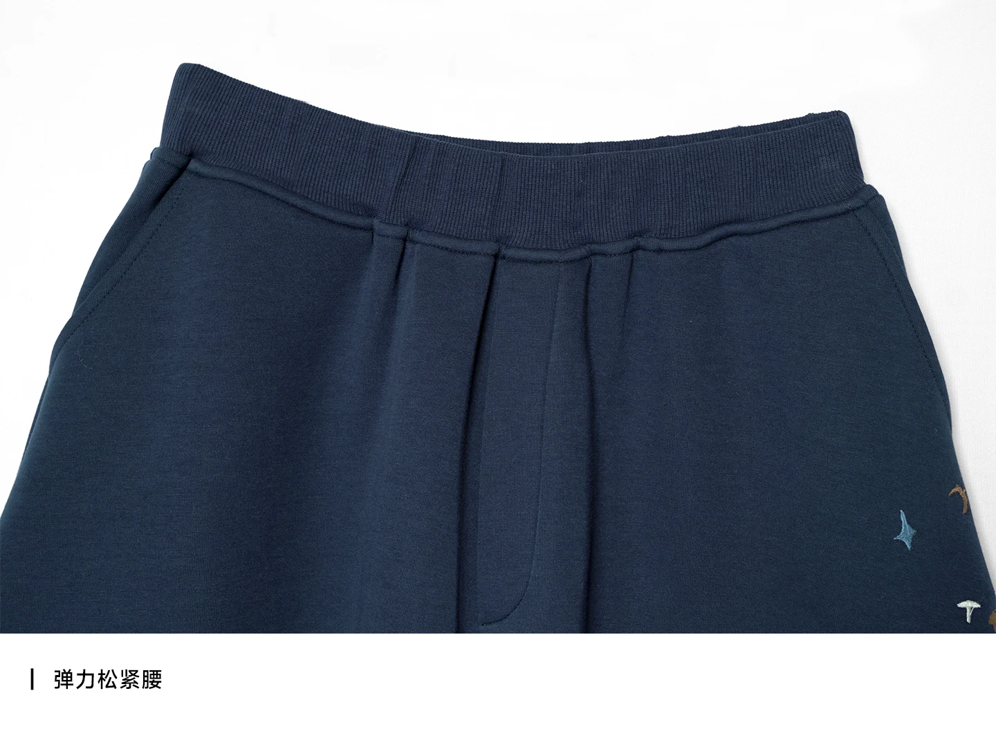 imakokoni Navy Loose Wide Leg Cropped Harem Pants Trousers Women's Pants Casual Female Clothing for Women