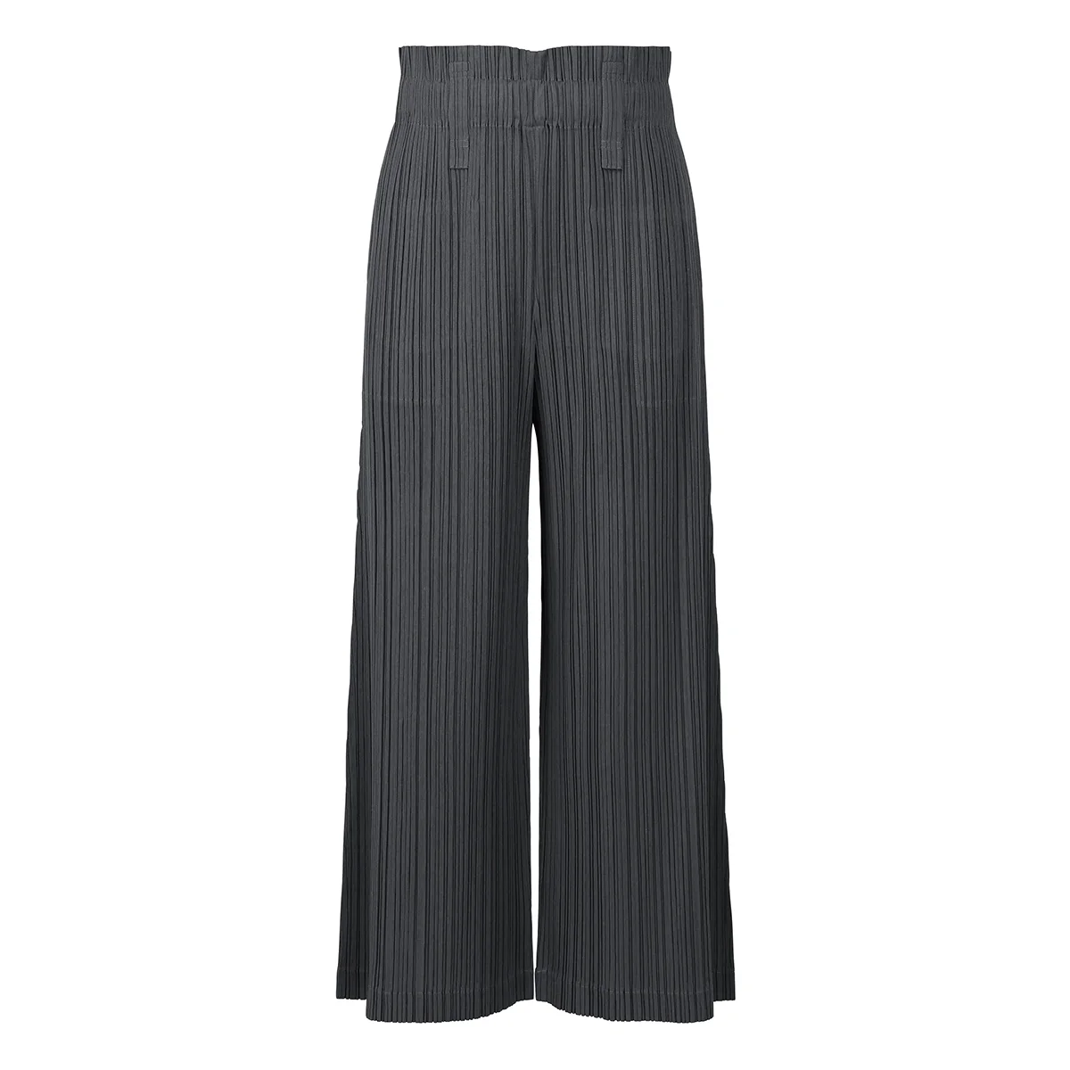 Miyake Pleated High Waisted Straight Loose Causal Pants