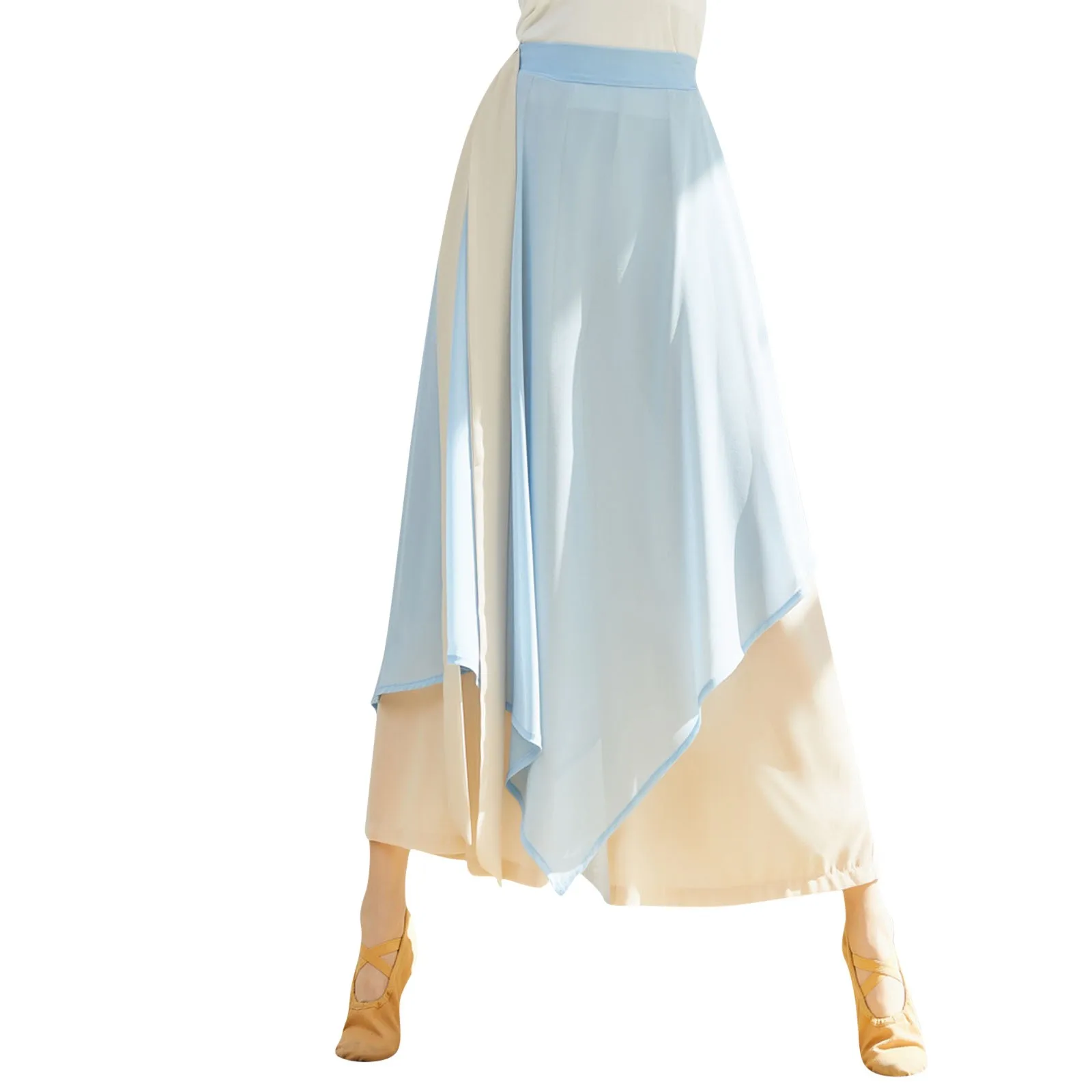 Women Casual Palazzo Pants Classical Dance Trousers Wide Legged Long Pants Gymnastics Practice Skirt Pants For Women Pantalones