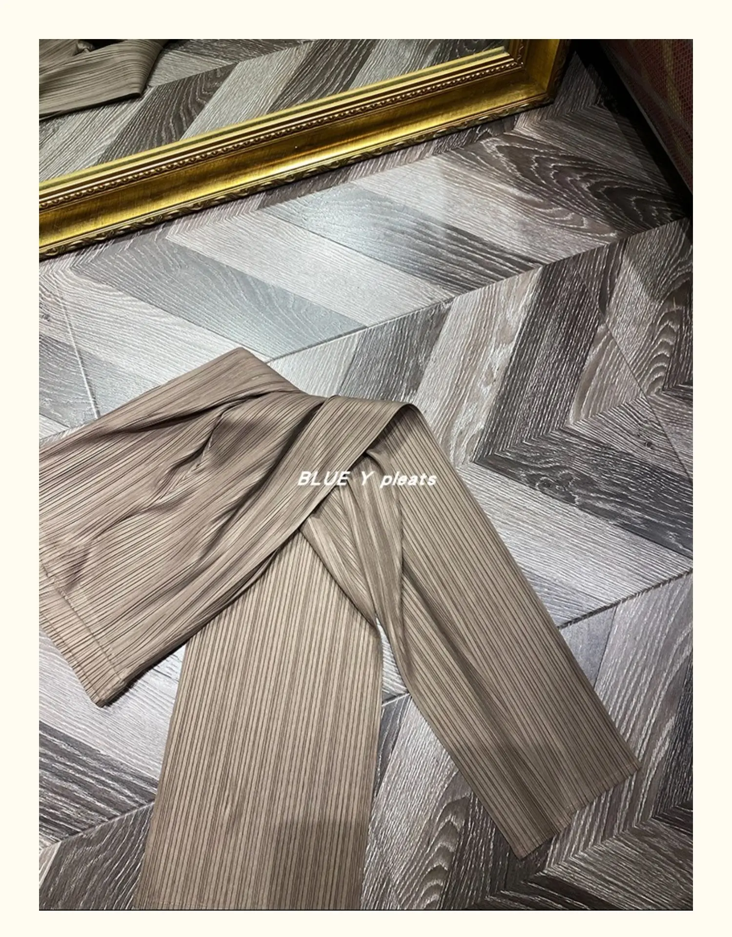 Miyake Pleated Pants Women Clothes New Color Korean Fashion High Waist Elegant Casual Classic Basic Pocket Straight Pants