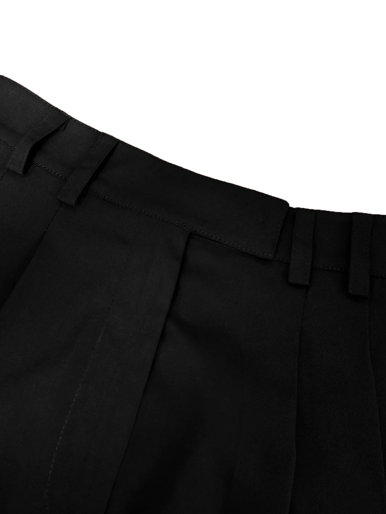 CM.YAYA Women Ruched Straight Wide Leg Pants Fashion 2026 Summer Street INS Casual Party OL Work Jogger Safari Trousers
