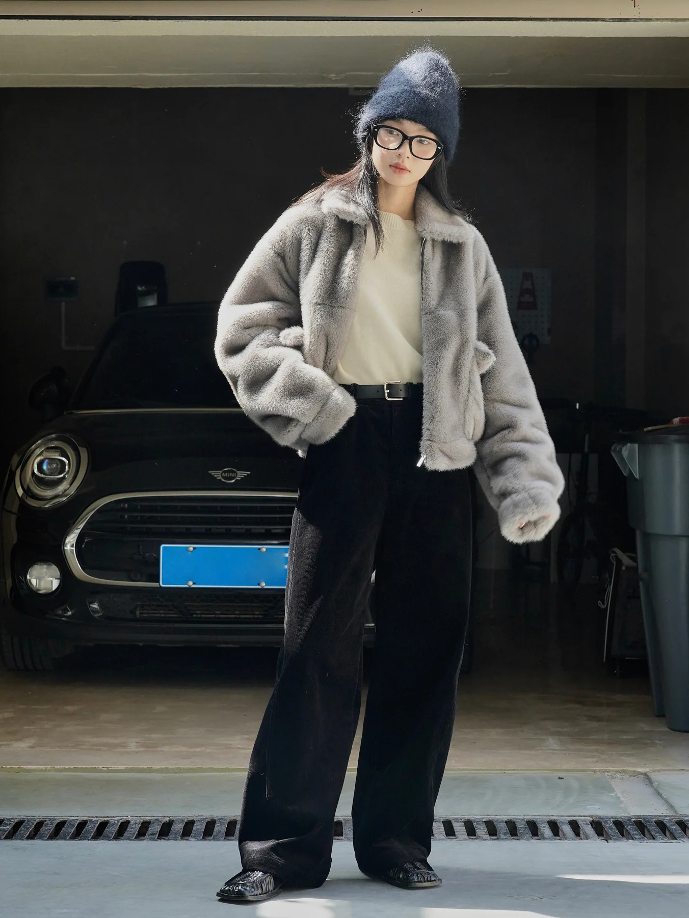 2026 Women Autumn High Waist Wide Leg Corduroy Pants 97% Cotton Fashion Clothes Pants Female Long Trousers