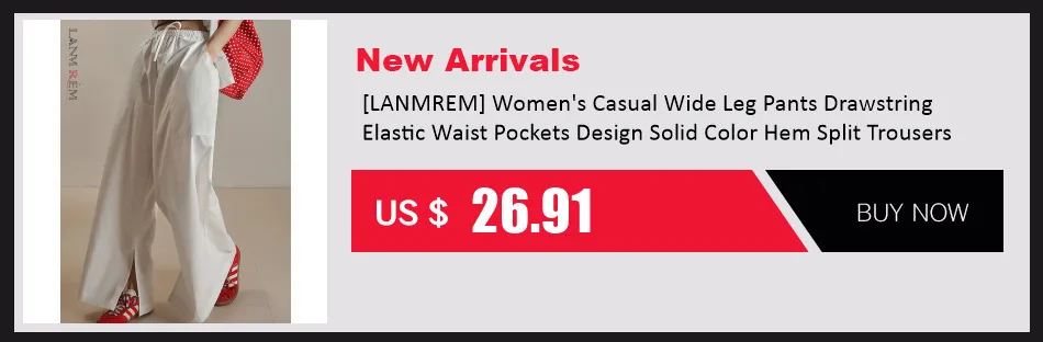 [LANMREM] Vintage Woolen Pants For Women Straight Wide Leg Trousers Office Lady Warm Loose Clothing 2025 Winter New 26C867