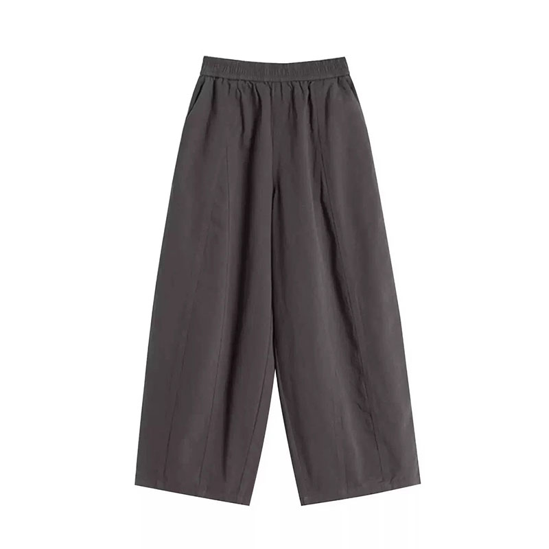 Japanese Style Baggy Machete Pants Women Retro Literary Streetwear Wide Leg Pants Female Spring Autumn Loose Casual Trousers