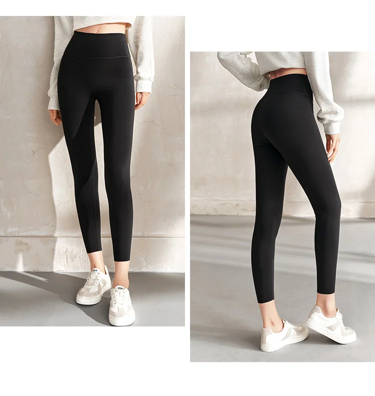 Semir Casual Pants Women Slimming Brushed Small Leg Pants New Autumn 2024 Show Long Legs Small People Nine-Point Shark Pants