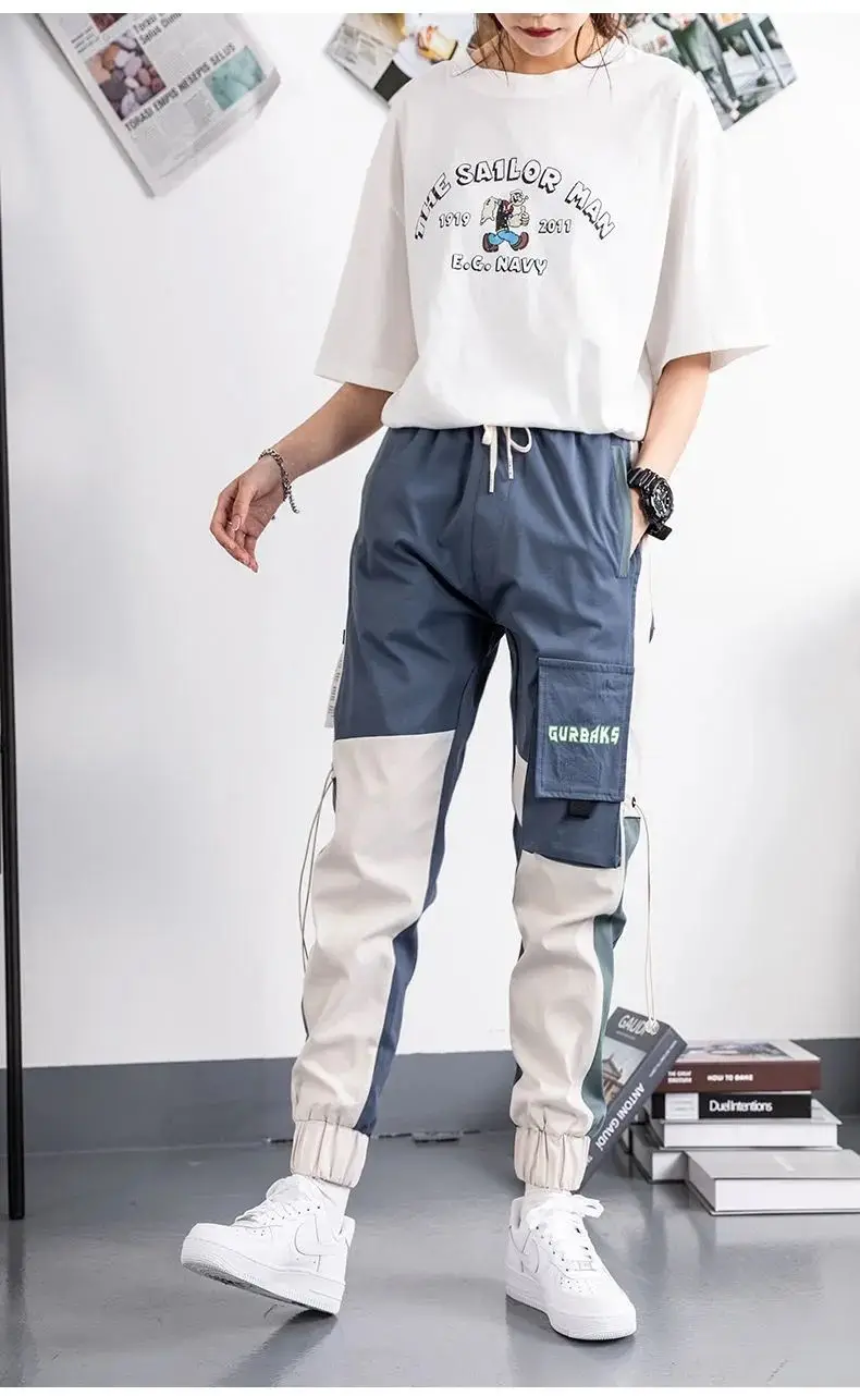 Joggers Womens Casual Sports Sweatpants Girls Hip Hop Streetwear Female Fashion Jogging Lasies Plus Size S-5XL Cargo Trousers