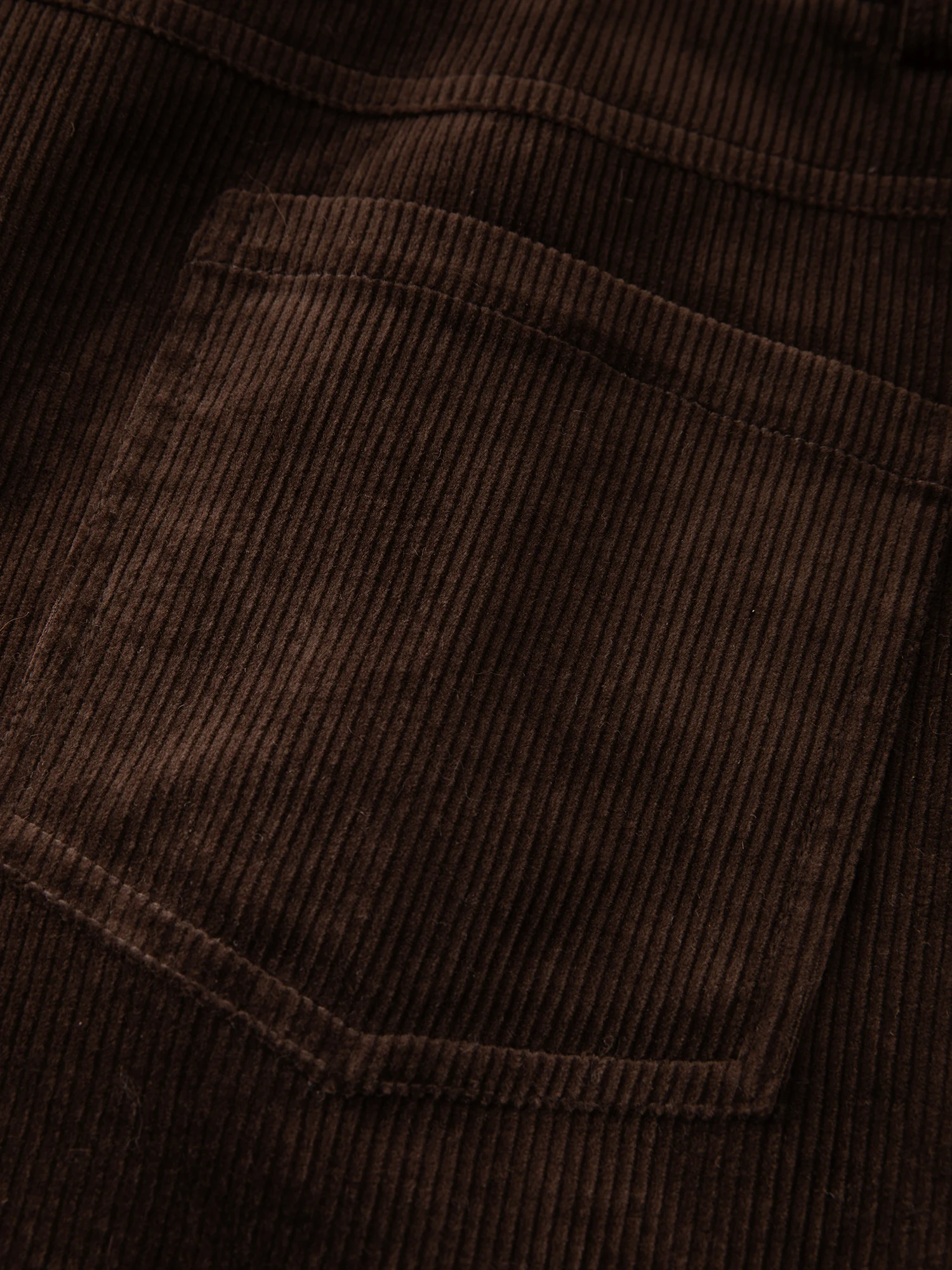 ZIQIAO Retro Hong Kong Style Corduroy Flared Pants Women 2025 Autumn and Winter New Brown Casual Flared Pants