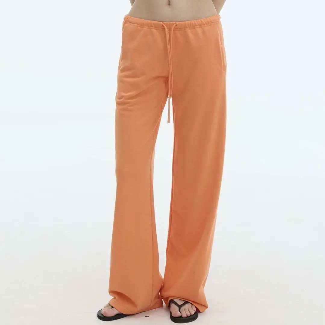 Deeptown Women Sweatpants Casual Y2k Low Rise Black Gray Baggy Sports Trousers Classic Basic Wide Leg Joggers Harajuku Fashion