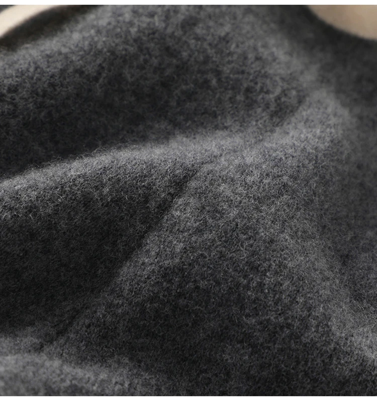Cashmere Straight Leg Pants Children's New 2024 Hot Selling Autumn and Winter New Wool Women's Wide Leg Pants High Waist