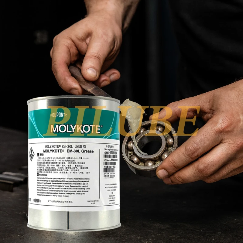 Molykote EM30L EM50L1KG Synthetic Lubricant Grease Low Friction Long Life Durable Plastic Gear Bearing in Automotive Systems