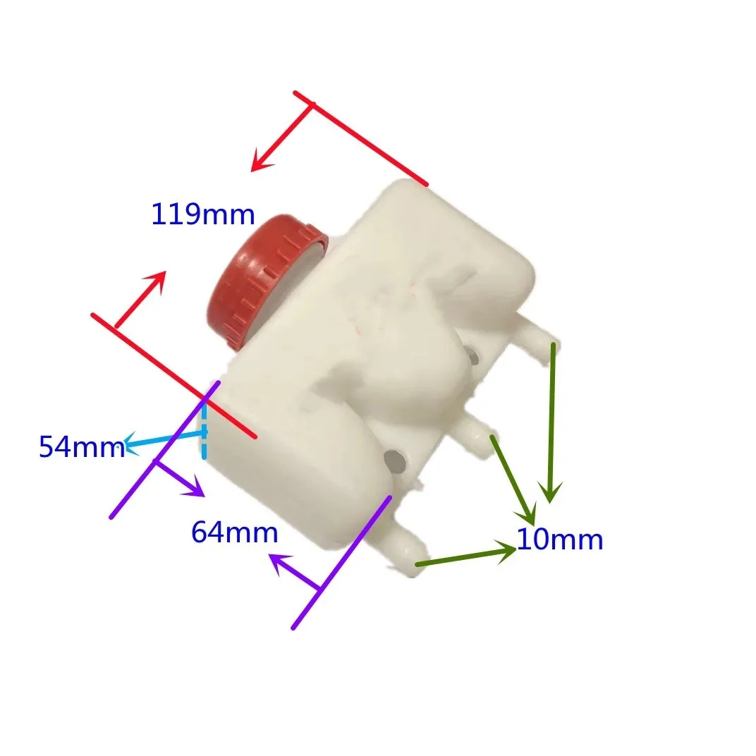 1PCS Brake Fluid Reservoir For Brake and Clutch Fluid Truck Electric Tricycle Agricultural Vehicle Braking Liquid Bottle