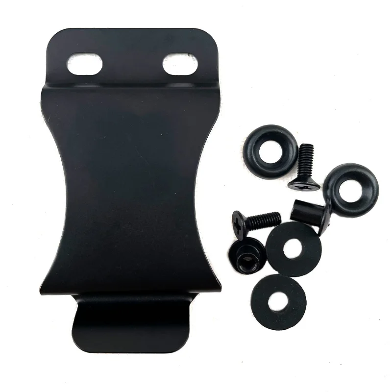 1piece Stainless Steel K Sheath Waist Clip Scabbard Clip Holster Clip Back Clip Knife Set Kydex Holster Clips Accessories