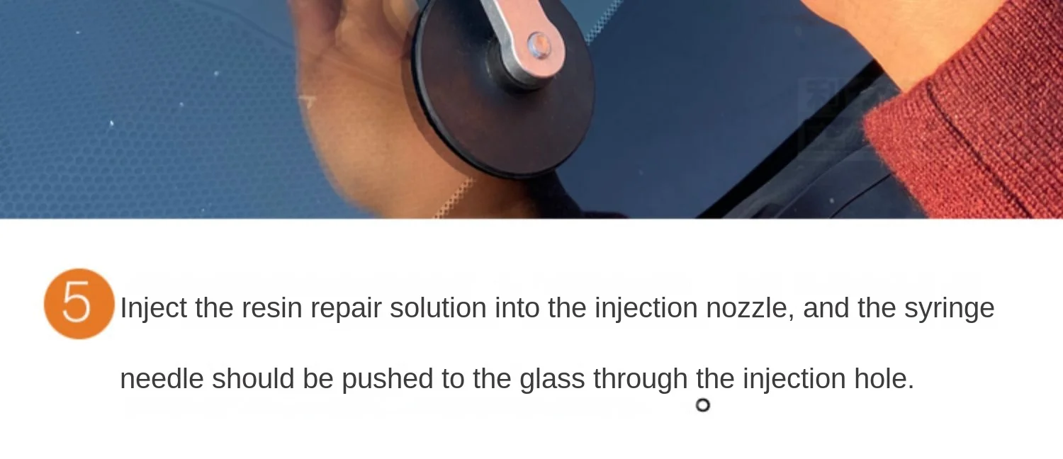 Vacuum Pump Glue Dispenser Stainless Steel Auto Glass Repair Tool Auto Windshield Repair Glass Repair