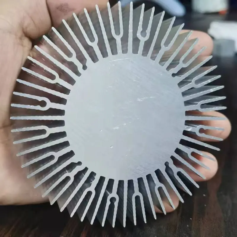 110x62mm Aluminum Round Heat Sink Radiator Heatsink for IC LED Cooling Electronic Cooler Chipset Heat Dissipation