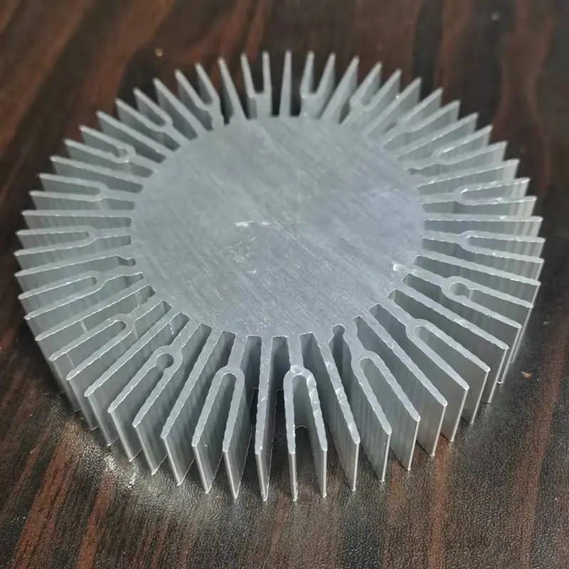 110x62mm Aluminum Round Heat Sink Radiator Heatsink for IC LED Cooling Electronic Cooler Chipset Heat Dissipation