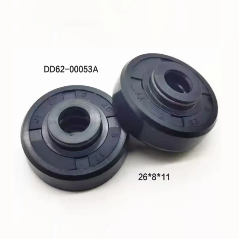 1PCS Rubber DD62-00053A Dishwasher Motor Sealing Gasket Shaft Oil Seal 20C258 N7551 26*8*11MM For Most Brands Dishwasher