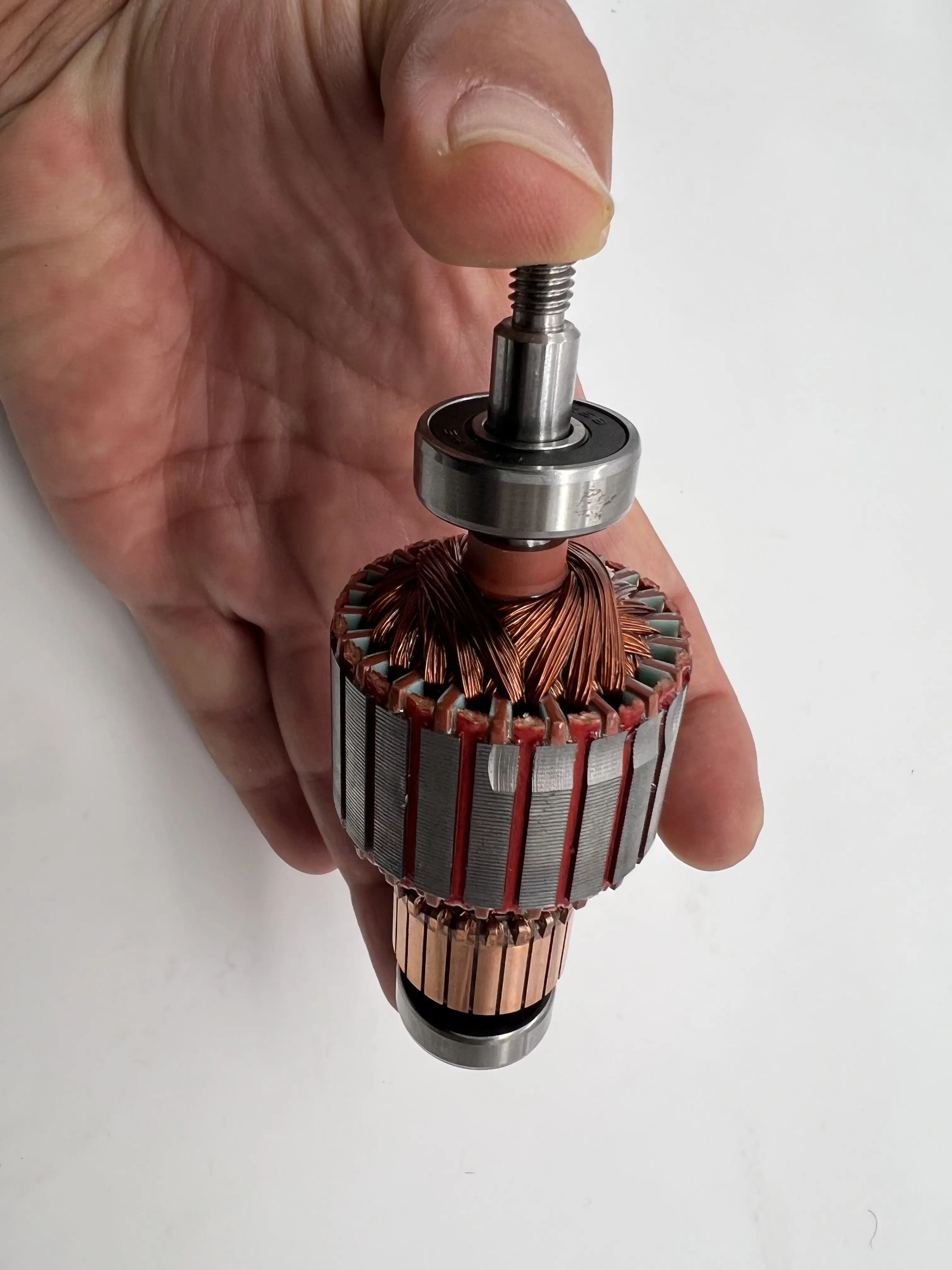 Motor Armature For Household Vacuum Cleaner Copper Wires High Speed Motor Rotor PA22D Vacuum Cleaner Parts Replacement