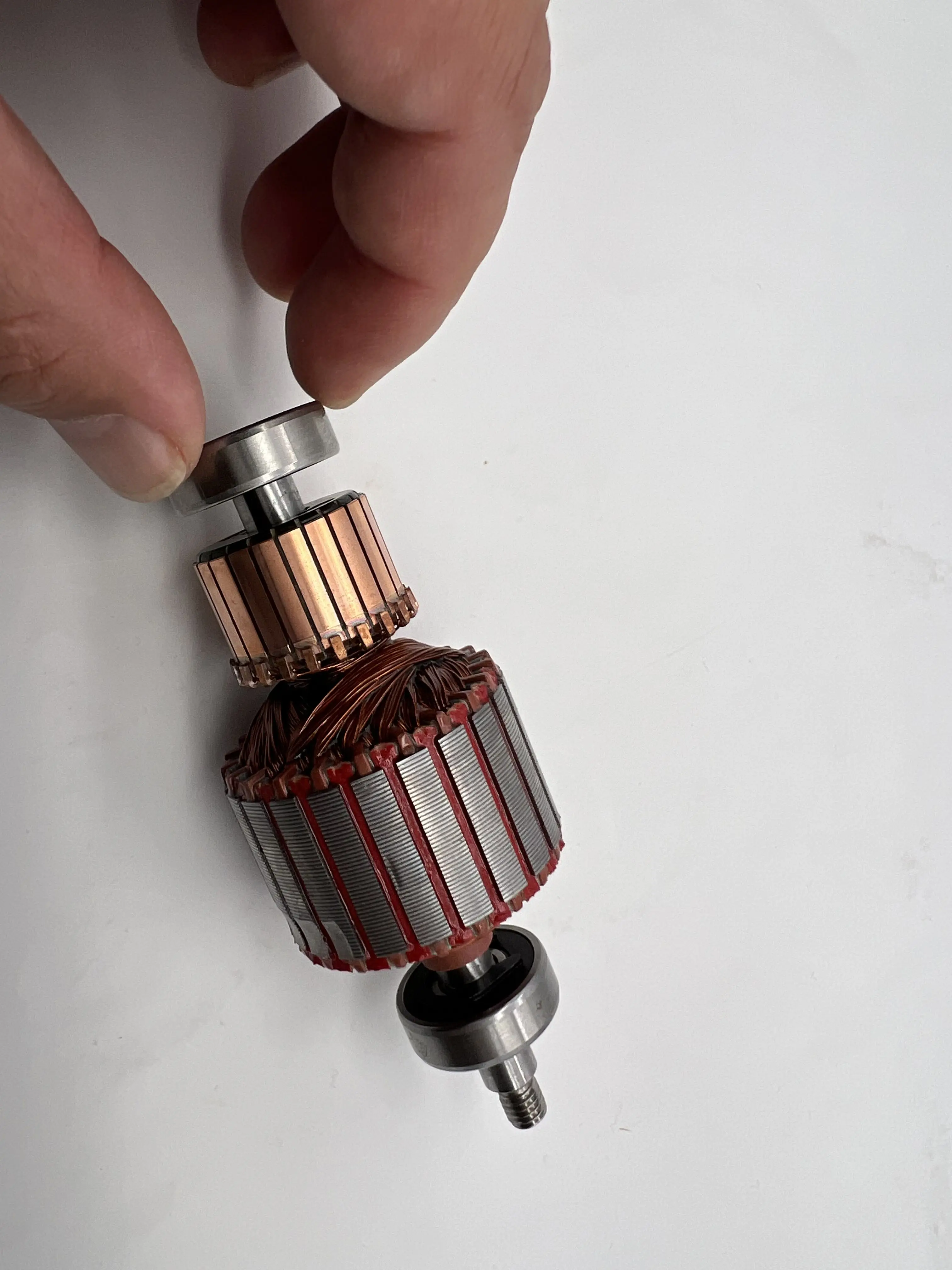 Motor Armature For Household Vacuum Cleaner Copper Wires High Speed Motor Rotor PA22D Vacuum Cleaner Parts Replacement