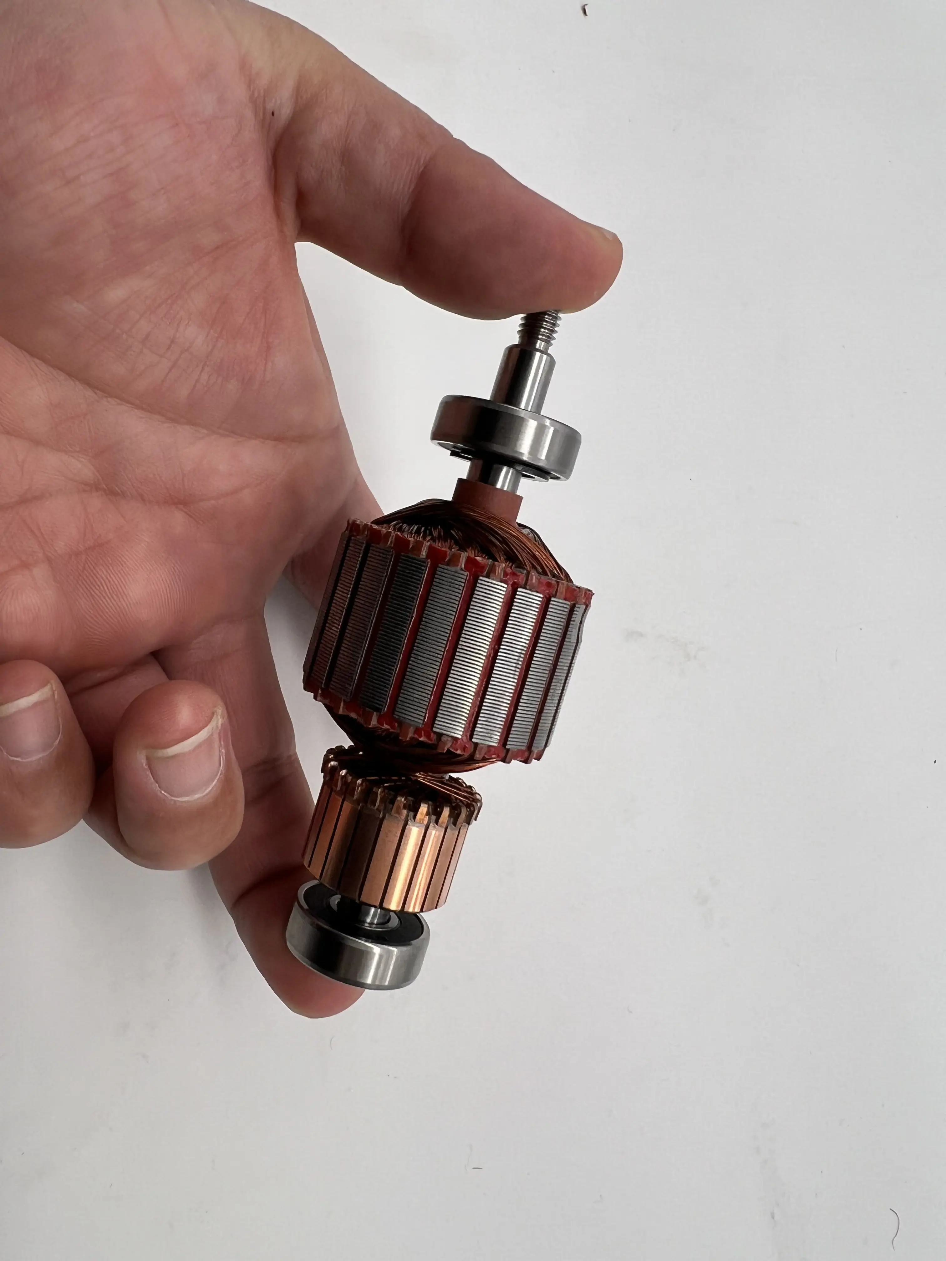 Motor Armature For Household Vacuum Cleaner Copper Wires High Speed Motor Rotor PA22D Vacuum Cleaner Parts Replacement