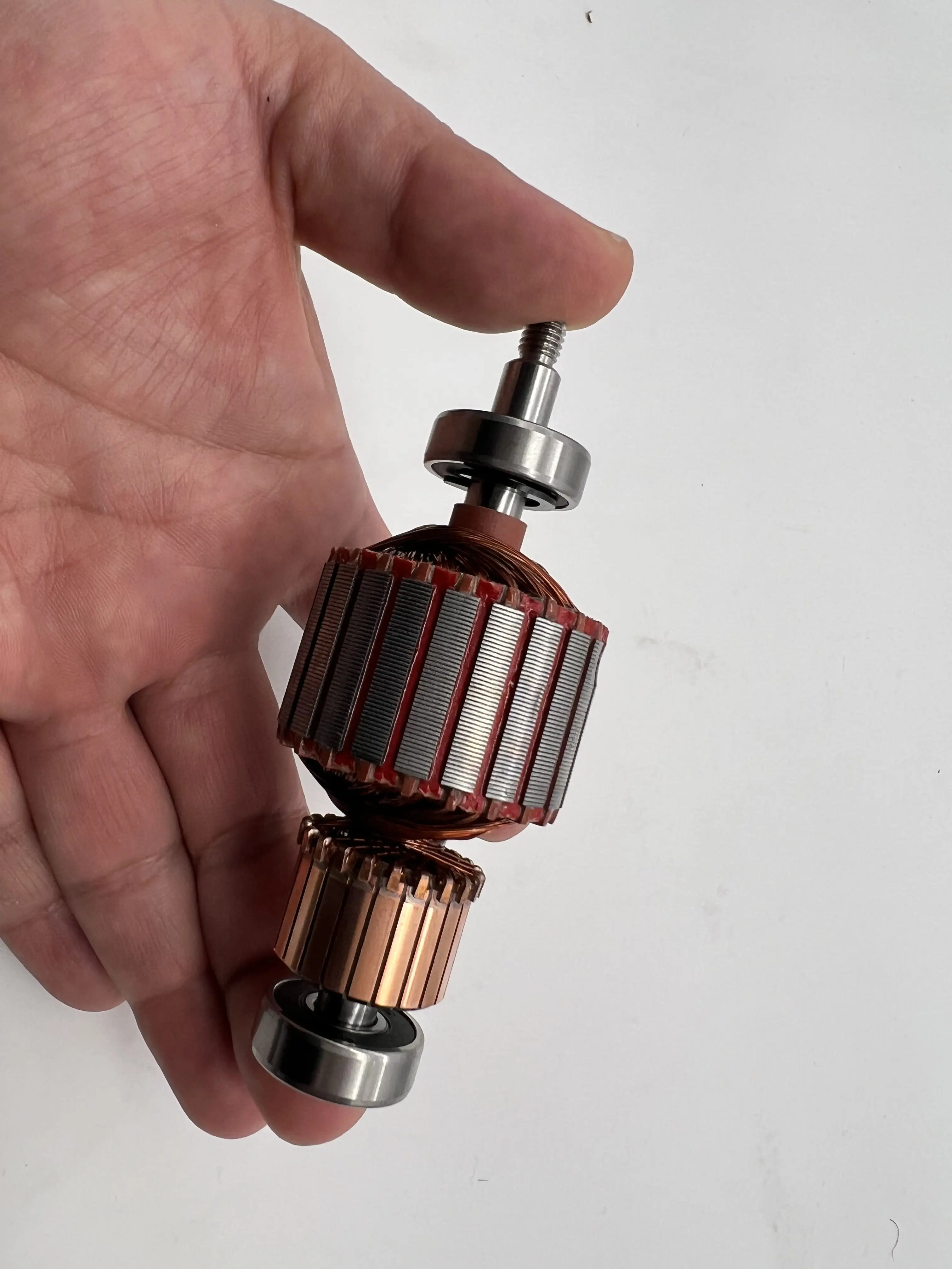 Motor Armature For Household Vacuum Cleaner Copper Wires High Speed Motor Rotor PA22D Vacuum Cleaner Parts Replacement