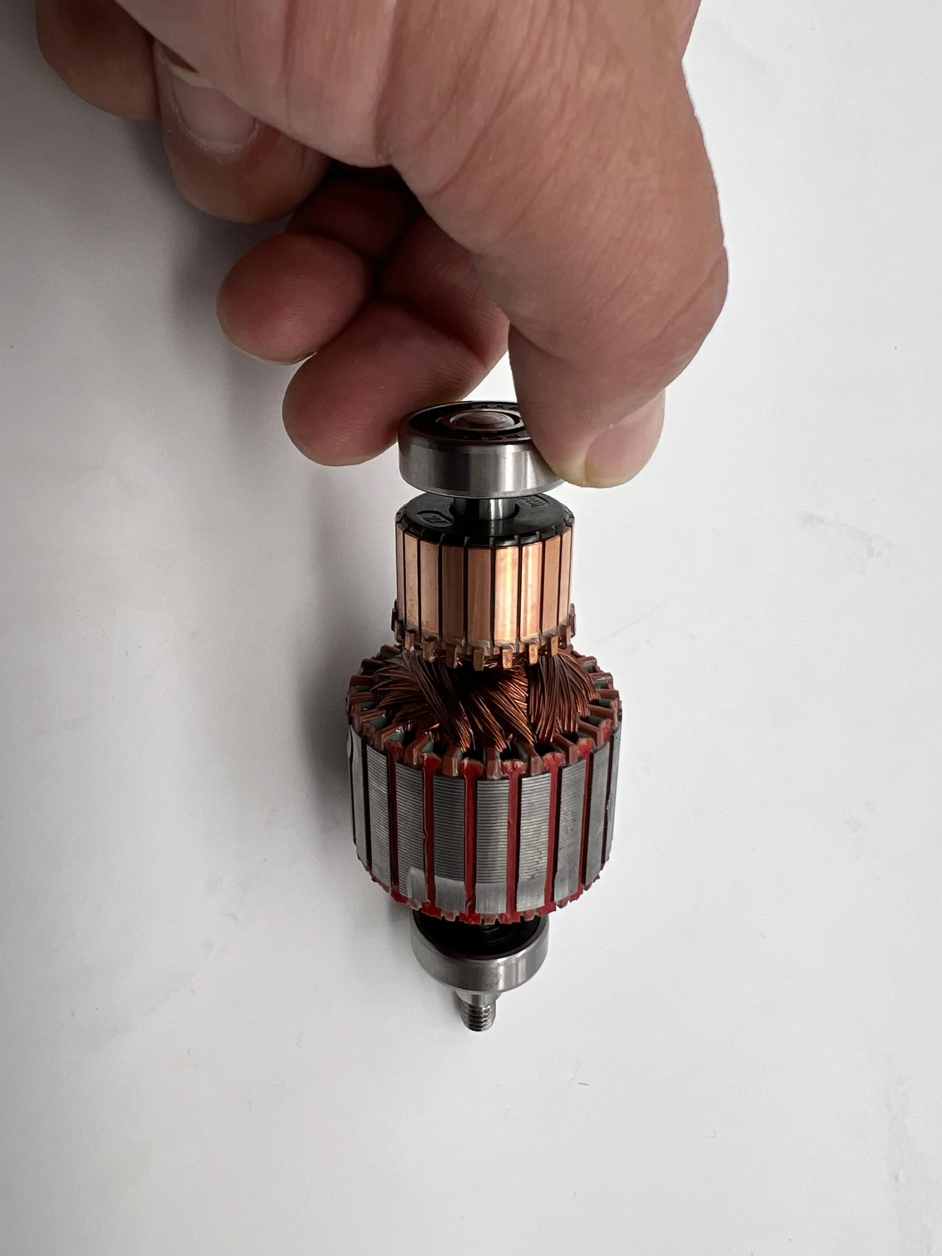 Motor Armature For Household Vacuum Cleaner Copper Wires High Speed Motor Rotor PA22D Vacuum Cleaner Parts Replacement