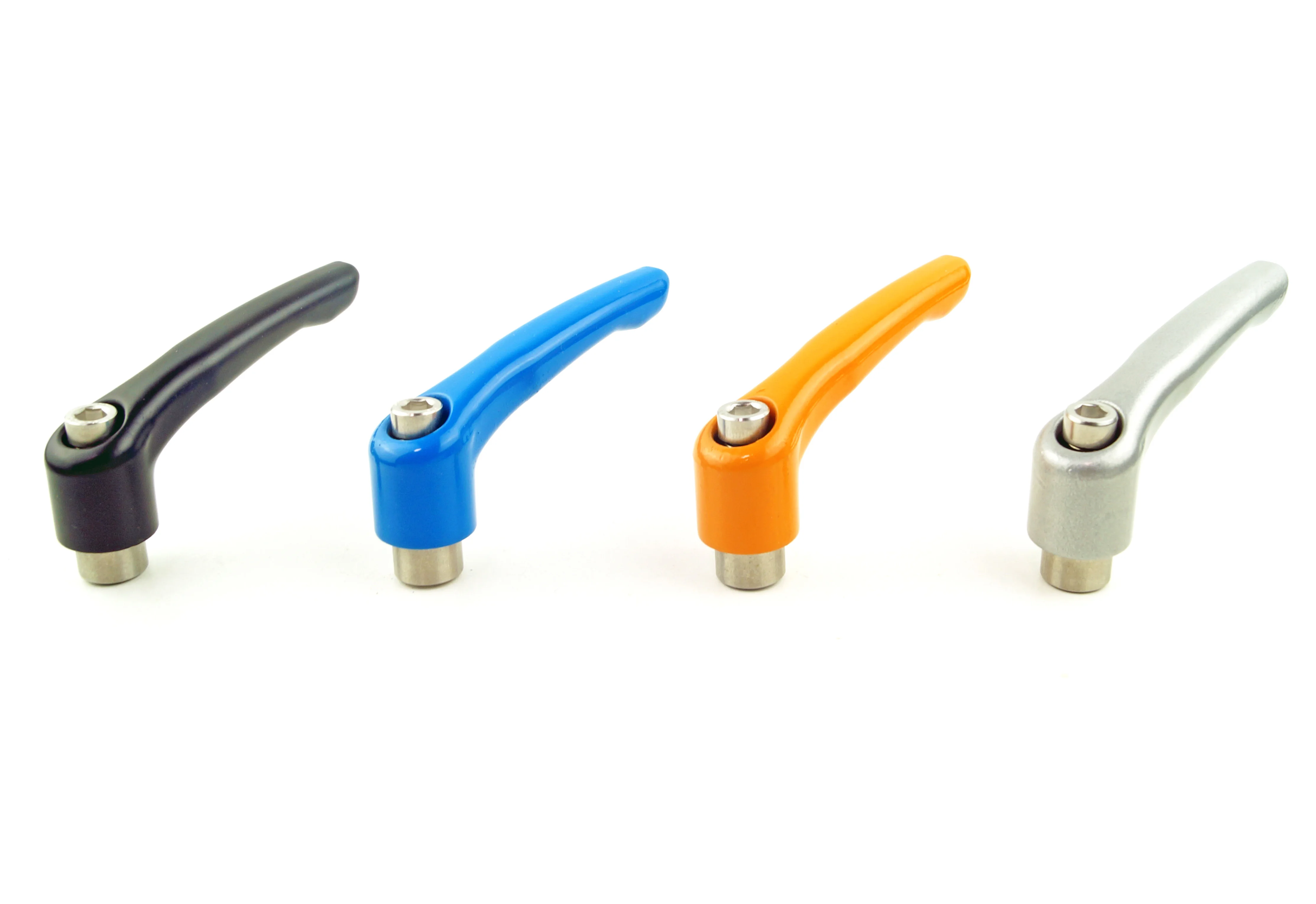 M8 Female AISI304 Stainlesss Steel Clamping Handle Tension Levers ,Solid Adjustable Handle