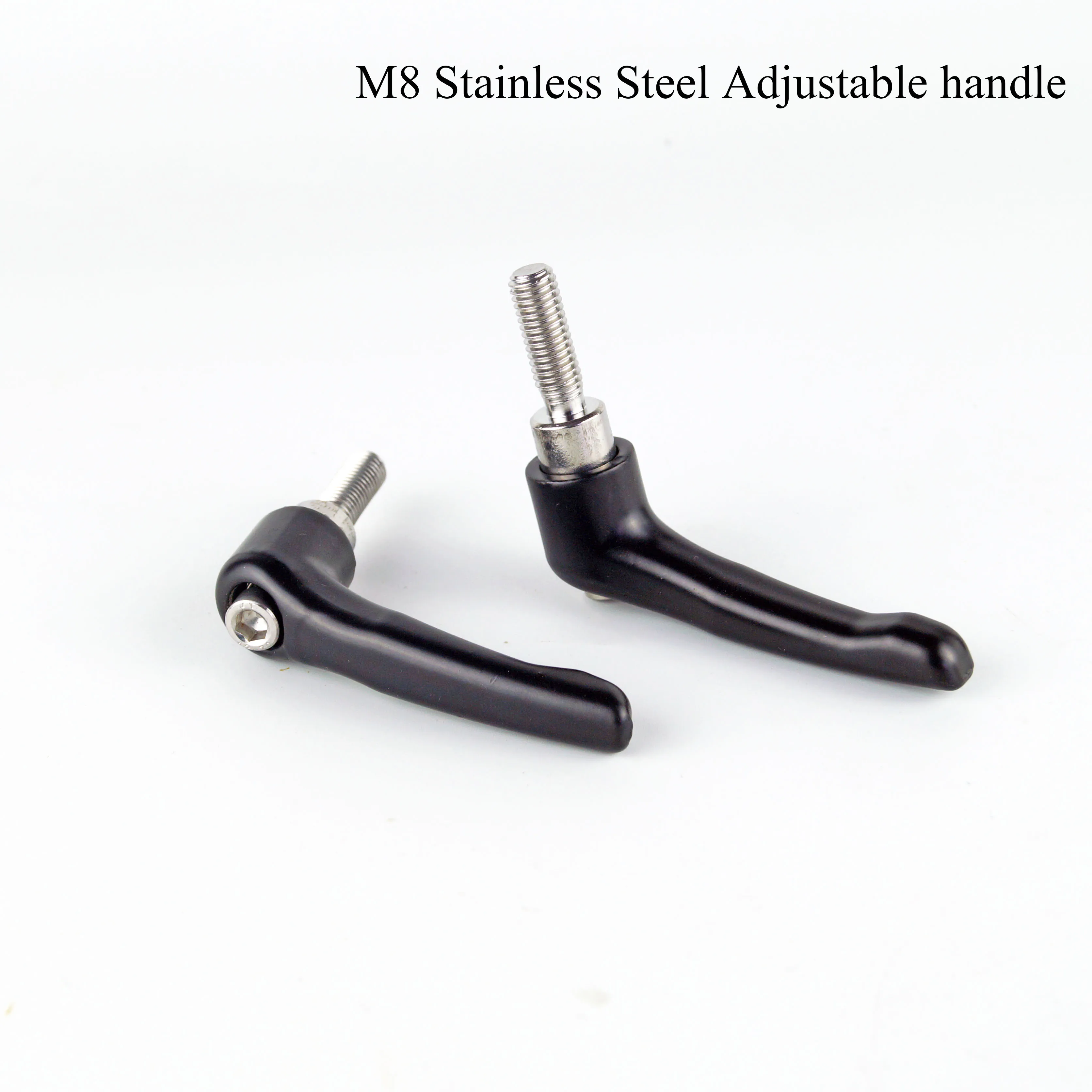 M8 Female AISI304 Stainlesss Steel Clamping Handle Tension Levers ,Solid Adjustable Handle