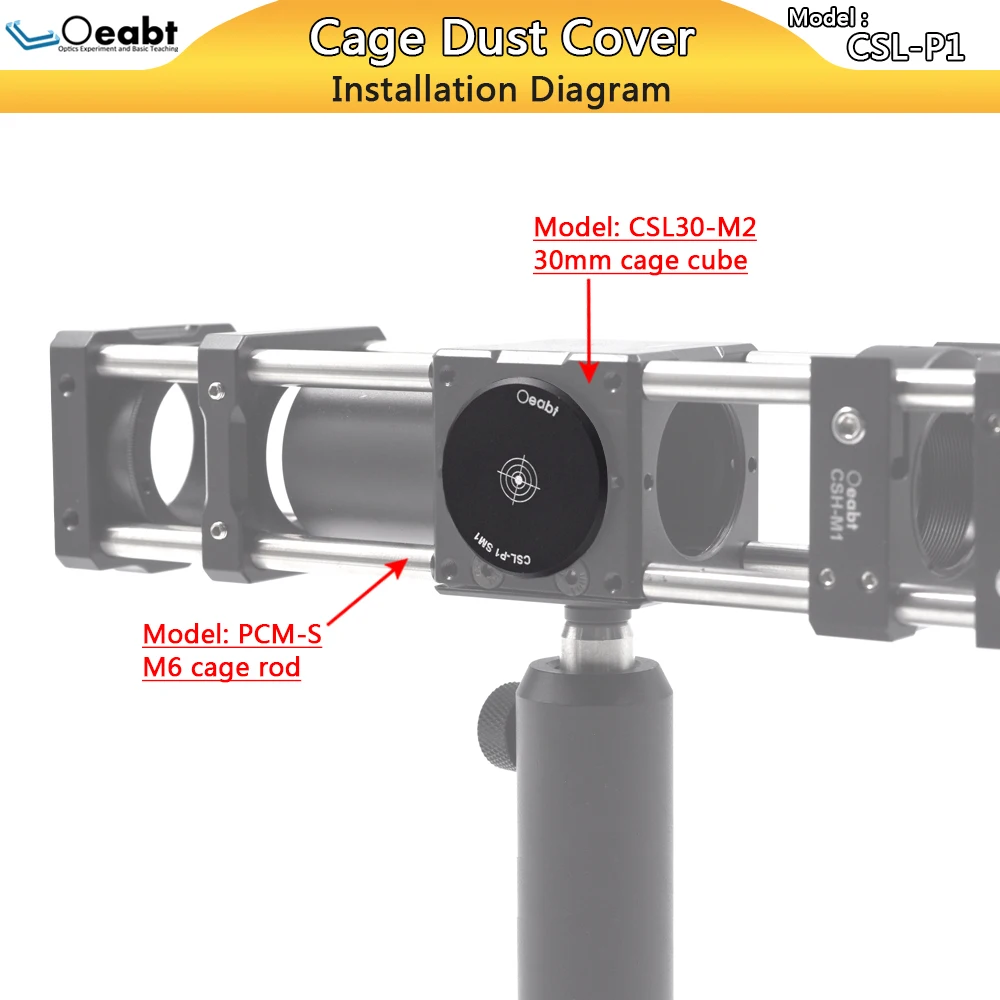 CSL-P1 End Cover Lens Tube Dust Cover Alignment Plate Target Alignment Target Sm1 Thread C Light-Shielding Cover Oeabt