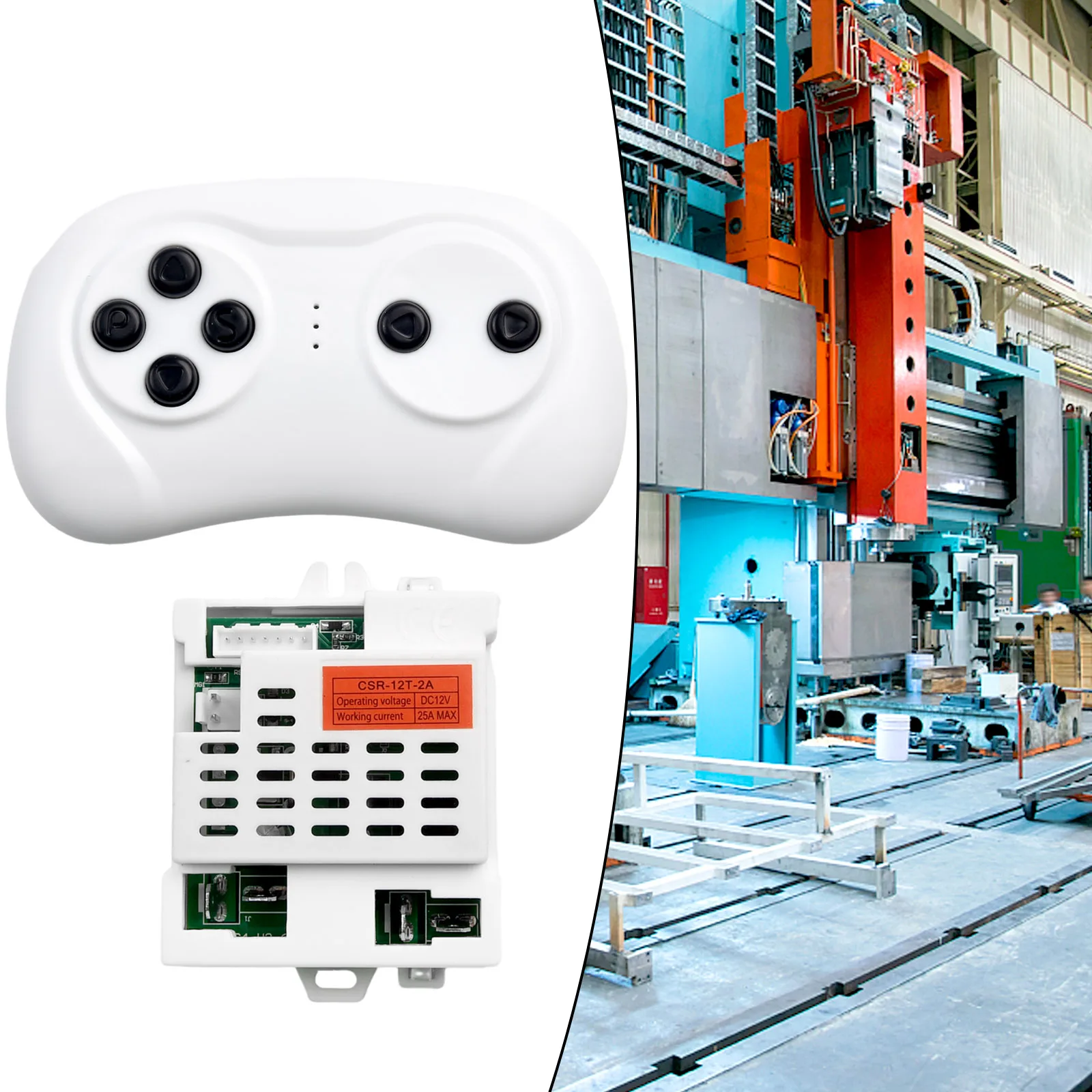 Enhance Your Kid's Electric Car with CSR 12T 2A Receiver Control Box Easy Installation and Reliable Functionality