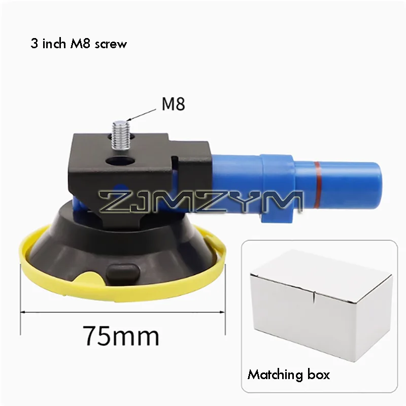 75kg High Suction Power Vacuum Sucker Photography Car Repair Sunken Vacuum Suction Sucker Hand Pump Glass Sucker For Countertops