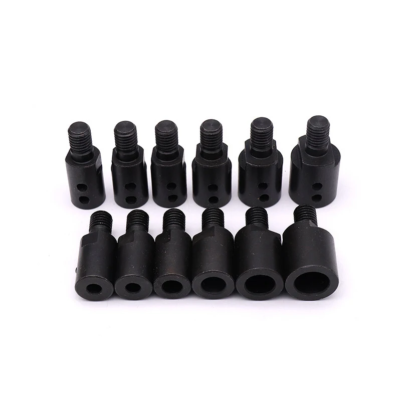1PCS M10 Saw Blade Connecting Shaft 5/6/8/10/12/14mm Grinding Polishing Motor Shaft Adapter Connecting Rod Sleeve Coupling Tool