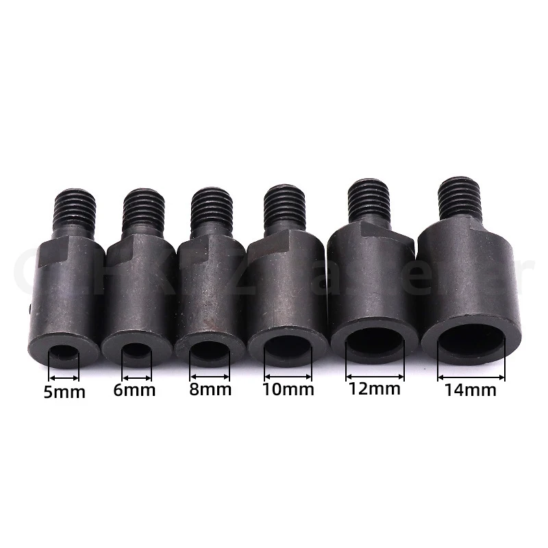 1PCS M10 Saw Blade Connecting Shaft 5/6/8/10/12/14mm Grinding Polishing Motor Shaft Adapter Connecting Rod Sleeve Coupling Tool