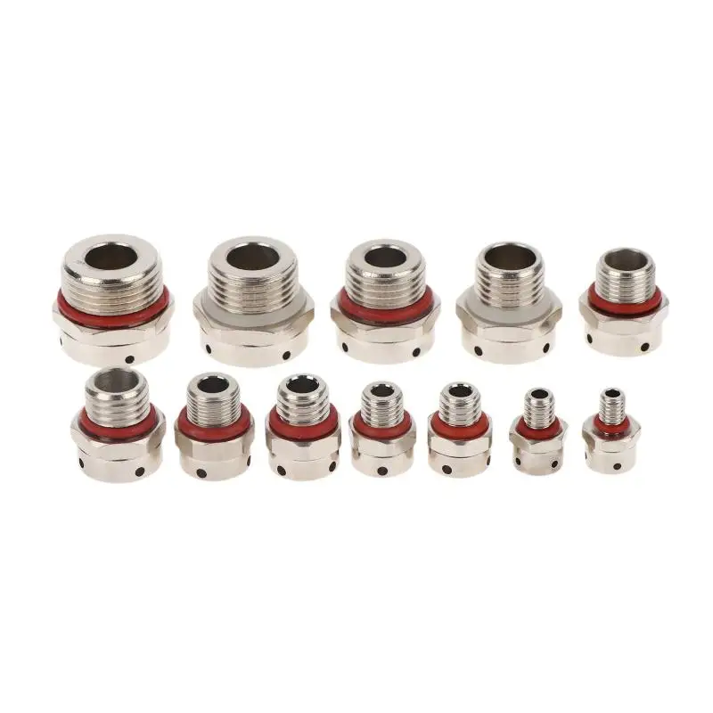 304 Stainless Steel Air Vent Valve Waterproof Screw In Breather Vent Valve M5 M6 M8 M10 M12 M14 M16 M18 M20 Automatic Venting