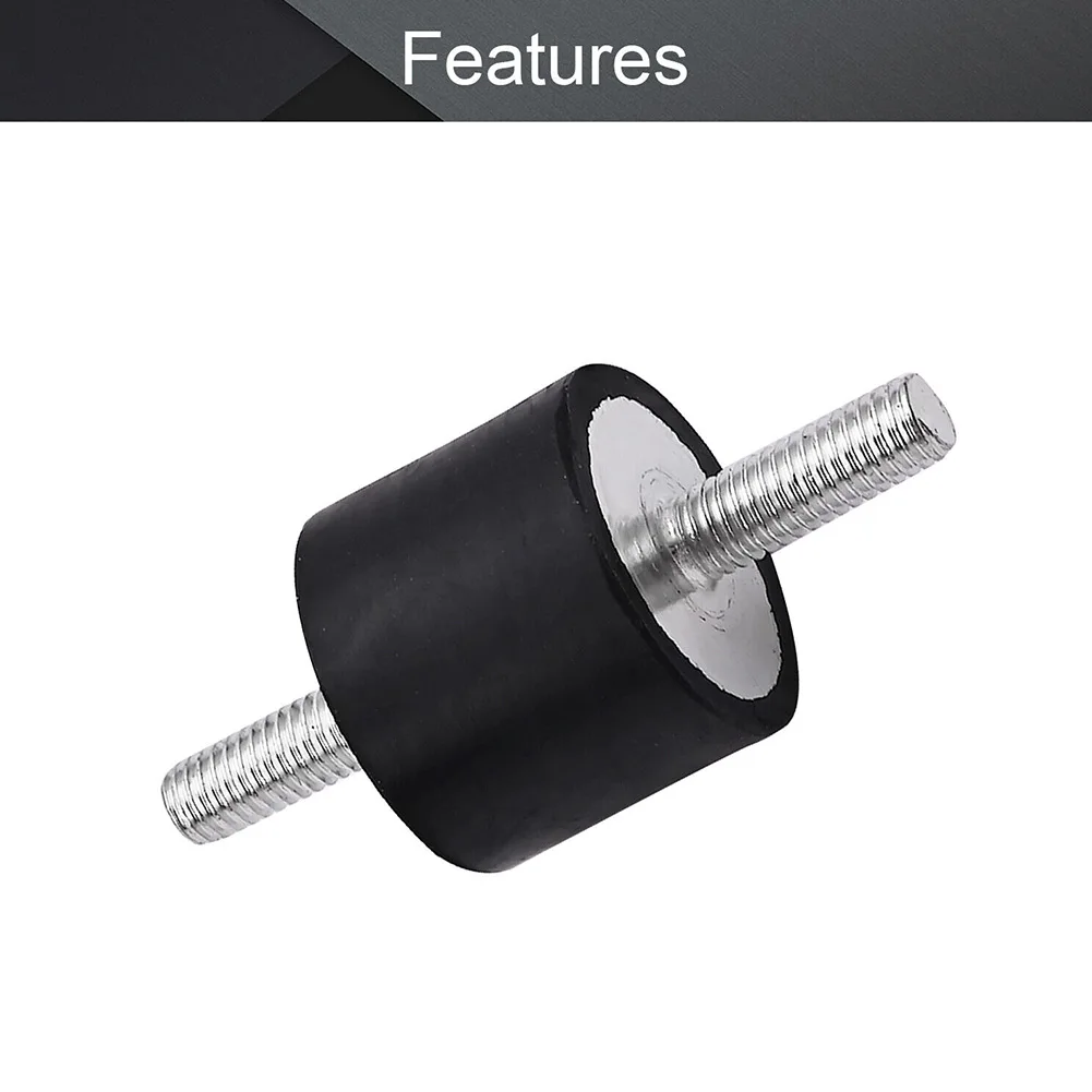 1 Pc Rubber Vibration Isolator Mount Male Anti For M3 M5 M6 Car Bobbin Isolator Damperm Car Bobbin Rubber Mounts Male Tools