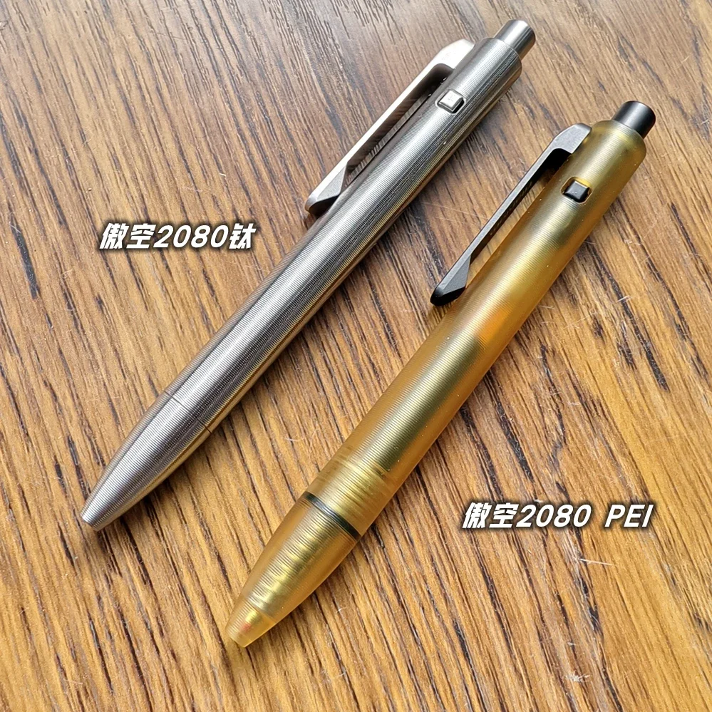 EDC Imported PEI and Titanium Alloy Signature Pen Writing Multi-functional Portable Outdoor Tools