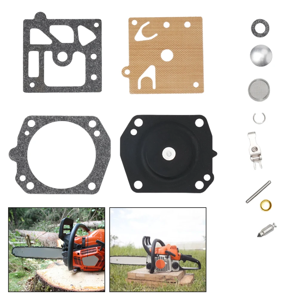 1set Carburetor Rebuild Kit For-Husqvarna 254 257 261EPA 262 Chainsaw For-Walbro K22-HAD Power Tools Replacement Accessories