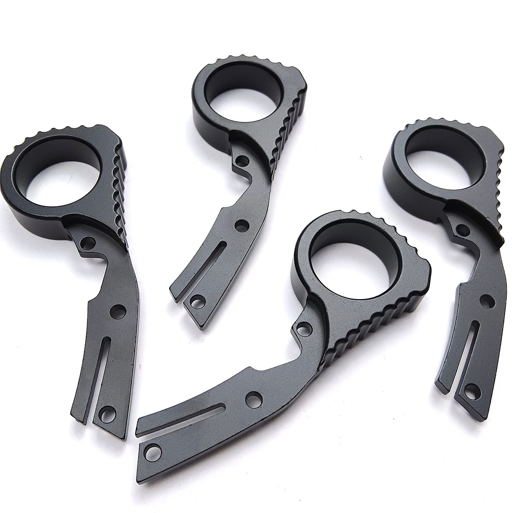 Black Aluminium Alloy Signet Ring for Knife Handle Parts, Just Suitable for Genuine C10/C11