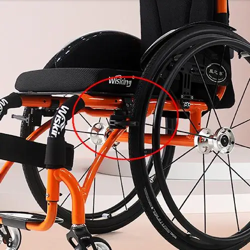 Sports wheelchair brake accessories suitable for Weizhiqun wheelchair scissor brake/lateral brake sports wheelchair brake