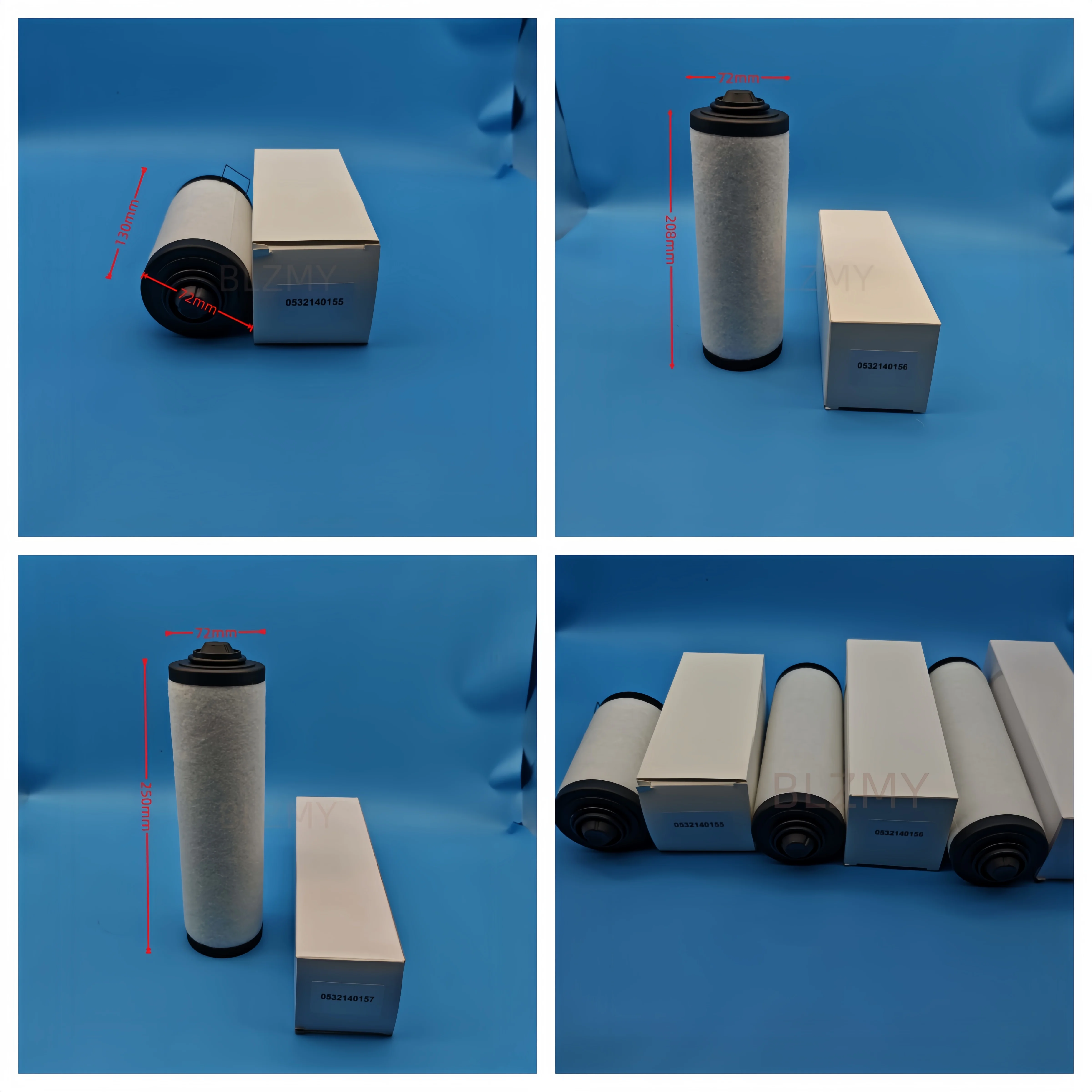 0532140156 V532140157 0532140155 Genuine Spare Parts Oil Exhaust Filter Liquid Ring Vacuum Pump Accessories