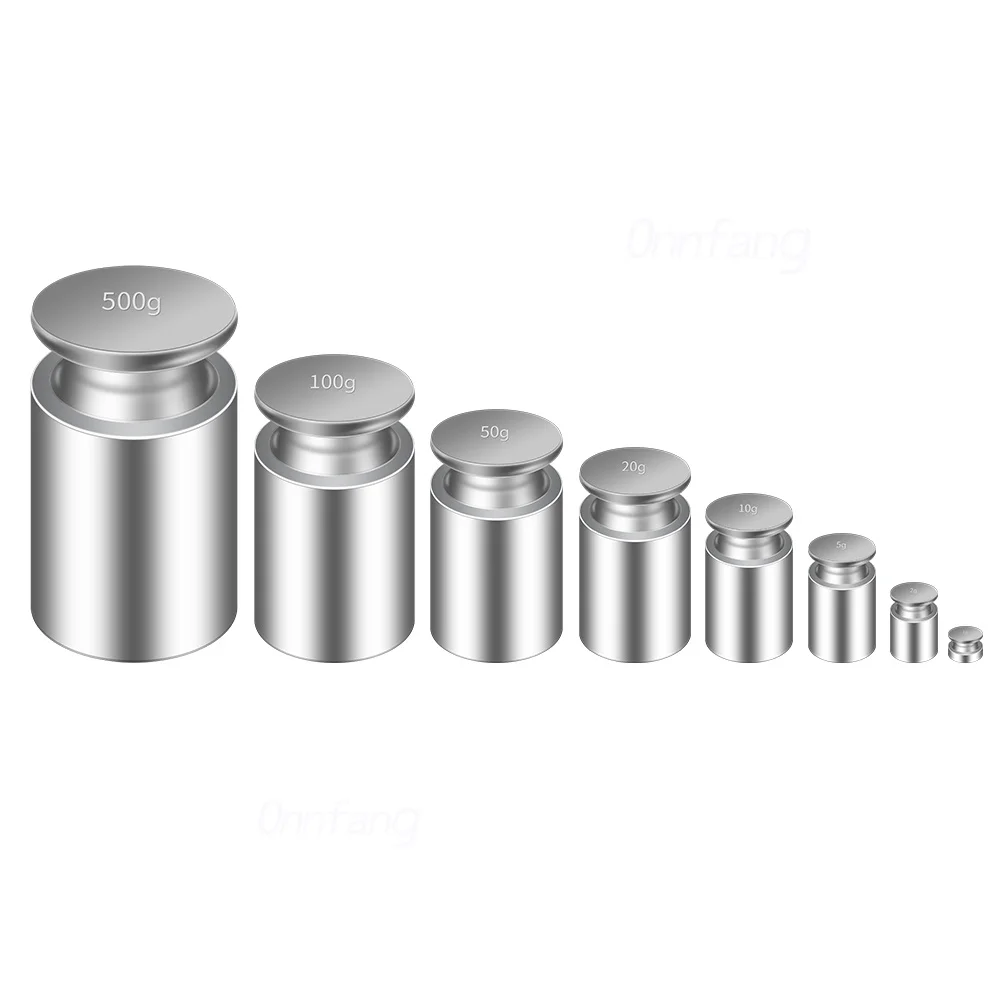 1G-100G Gram Nauwkeurige Kalibratie Set High Quality Chrome Plating Schaal Gewichten Set Voor Thuis Keuken Tool 1-5Pcs Weight
