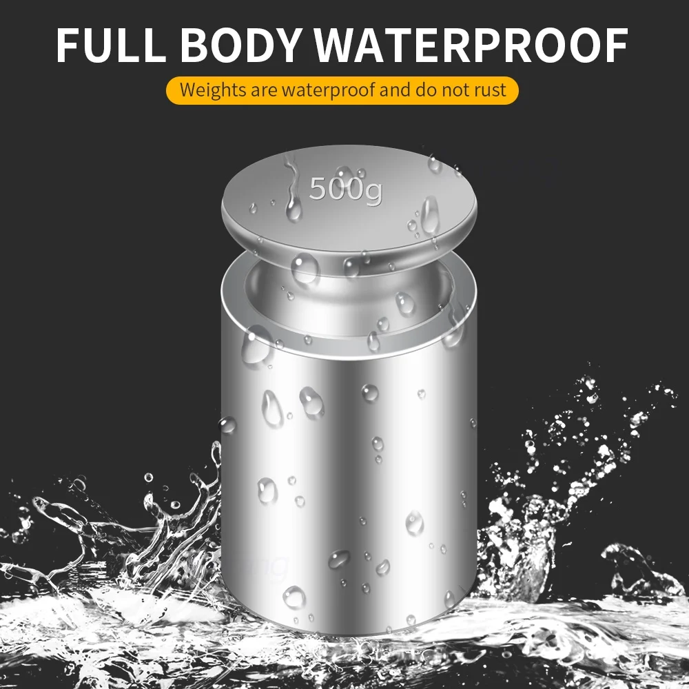 1G-100G Gram Nauwkeurige Kalibratie Set High Quality Chrome Plating Schaal Gewichten Set Voor Thuis Keuken Tool 1-5Pcs Weight