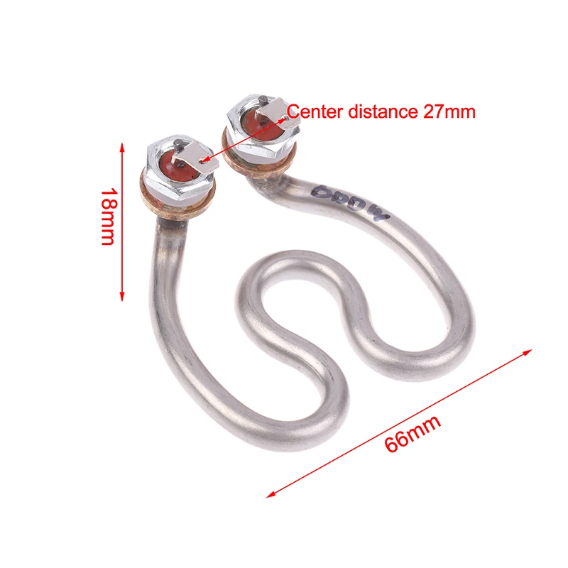 500w/600w 220v Fashion High Quality Electric Kettle Stainless Heating Element Horseshoe Water Electric Heat Tube For Coffeemaker