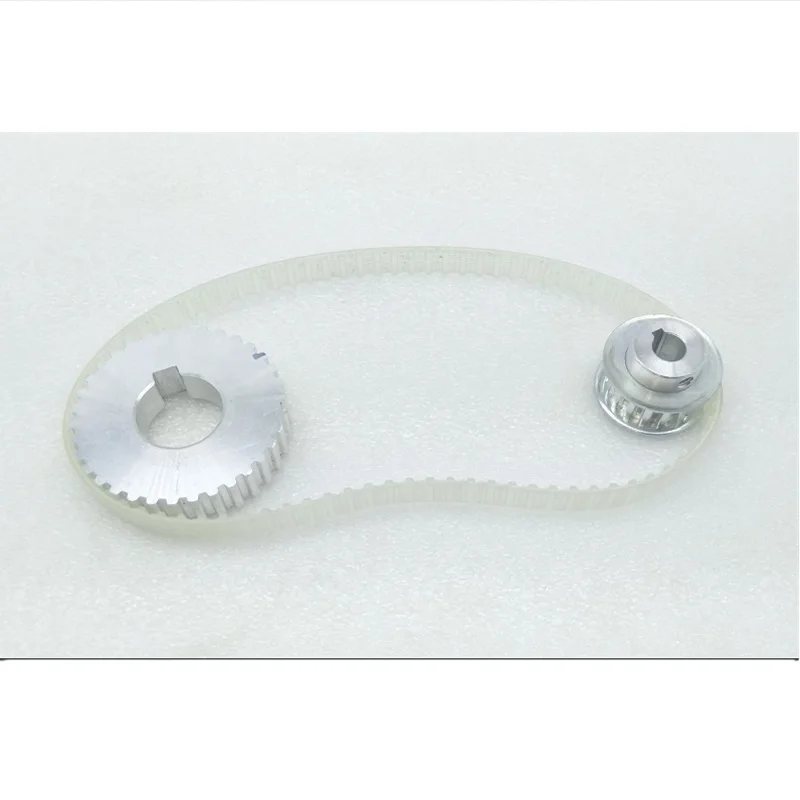Aluminum alloy synchronous gear S/N C1-022 Timing Pulley Motor belt gear drive wheel for SIEG Lathe C1