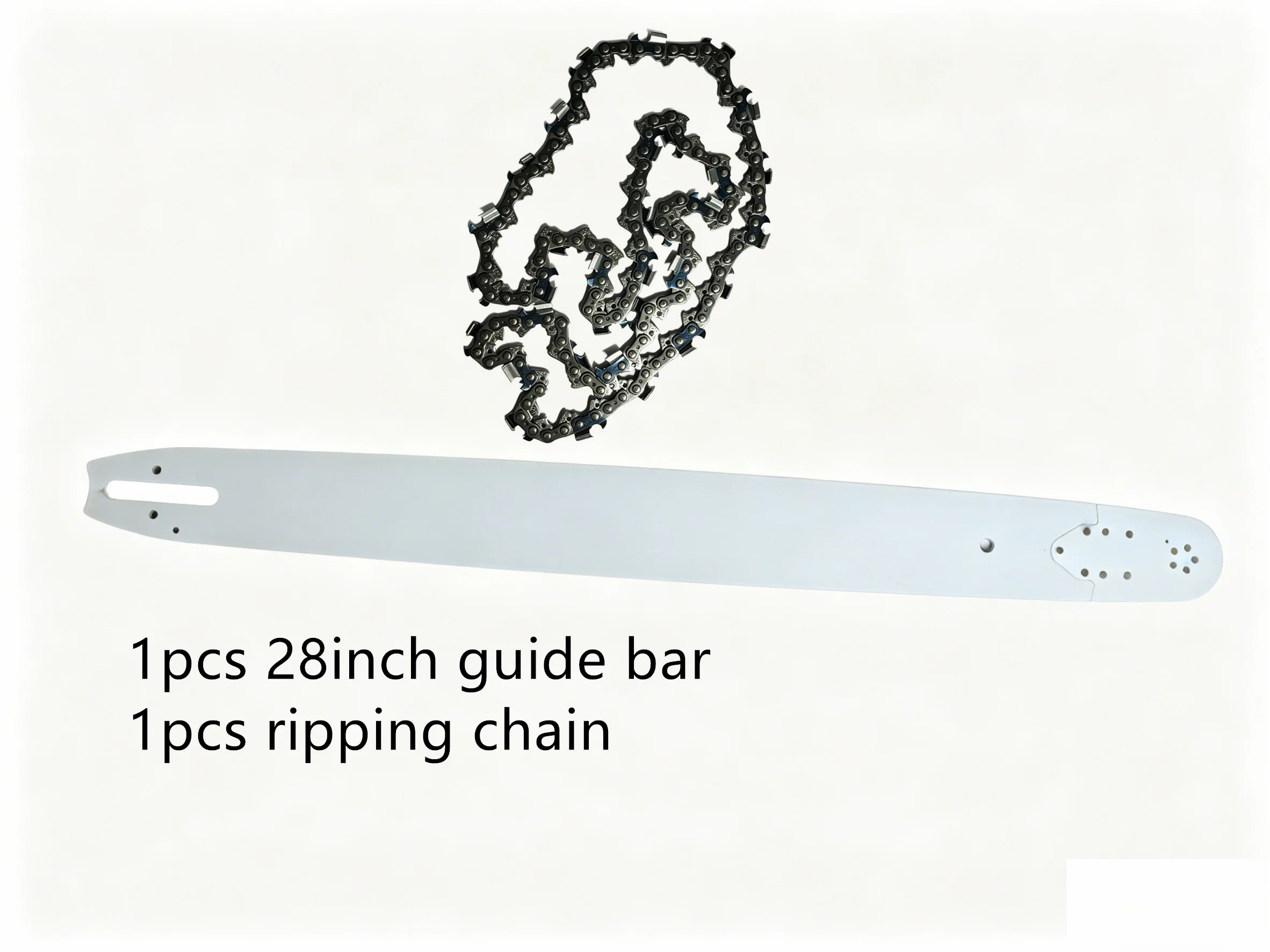 28 Inch Chainsaw Guide Bar with Ripping Saw Chain for Stihl MS381 440 660 661
