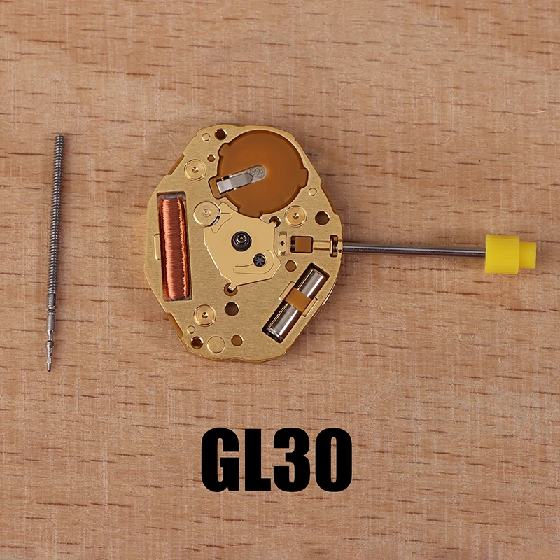 Watch Movement Accessories GL30 Movement Japan Miyota GL30 Movement Repair Accessories 3 Hands Movement